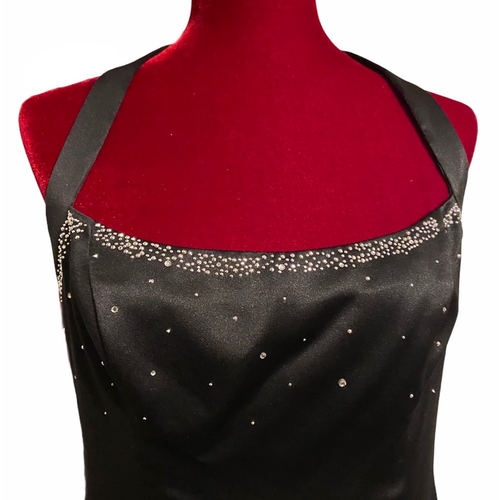 Jump Apparel Co. Black Ball Gown Soze 11/12 Halter